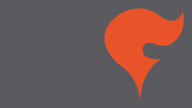 Red gray logo flame background free wallpaper for desktop - medium preview image