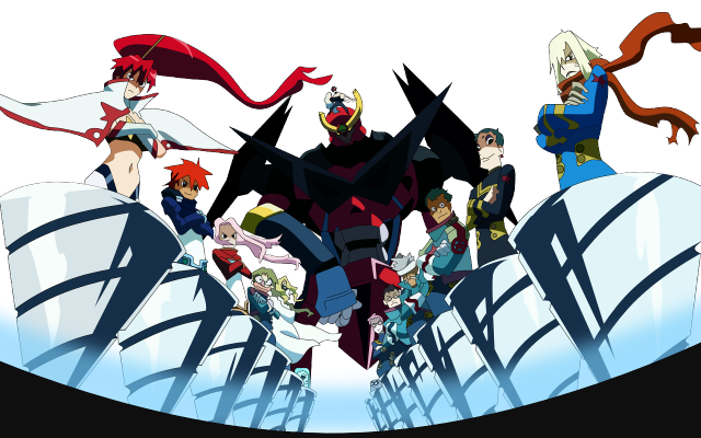 Anime characters bridge white background free wallpaper for desktop - medium preview image