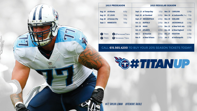 Football player graphic titans roster free wallpaper for desktop - medium preview image