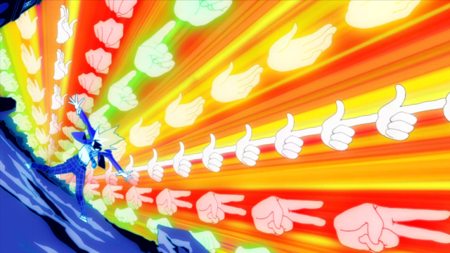 Colorful background thumbs up surfboard free wallpaper for desktop - medium preview image