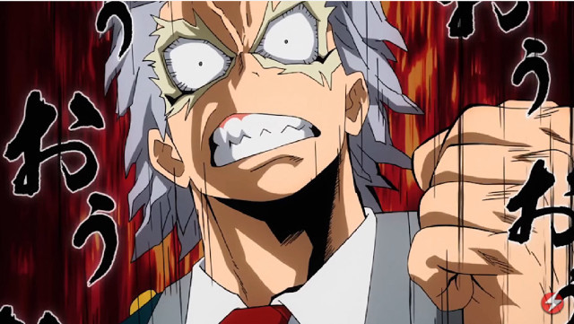 Old man pointing grin tie free wallpaper for desktop - medium preview image