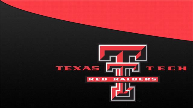 Texas tech logo black red free wallpaper for desktop - medium preview image