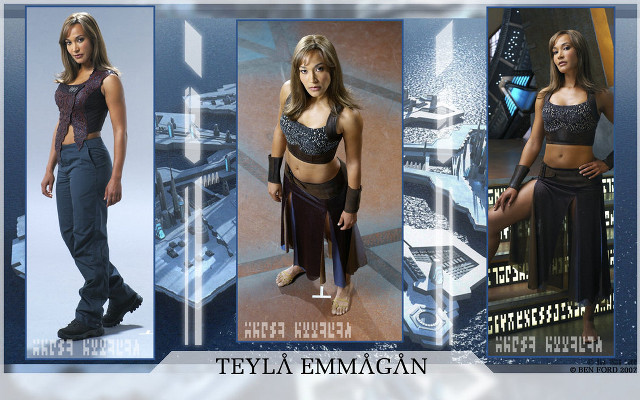 Woman collage city top pants free wallpaper for desktop - medium preview image