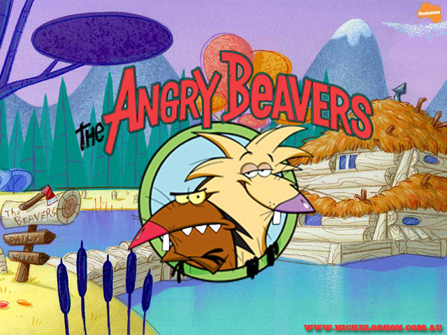 Angry beaver sign background animation free wallpaper for desktop - medium preview image