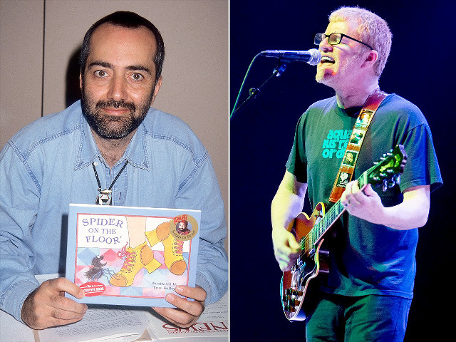 Man holding book guitar comic free wallpaper for desktop - medium preview image