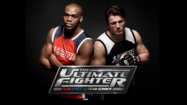 Two men ultimate fighter black free wallpaper for desktop - medium preview image