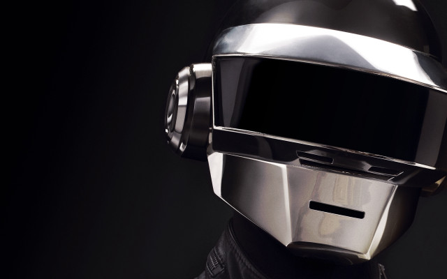 Man helmet leather jacket black free wallpaper for desktop - medium preview image