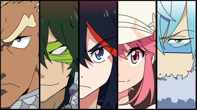 Anime characters expressions hair colors #14 free wallpaper for desktop - medium preview image