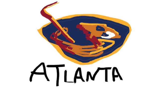 Atlanta football helmet drawing image free wallpaper for desktop - medium preview image