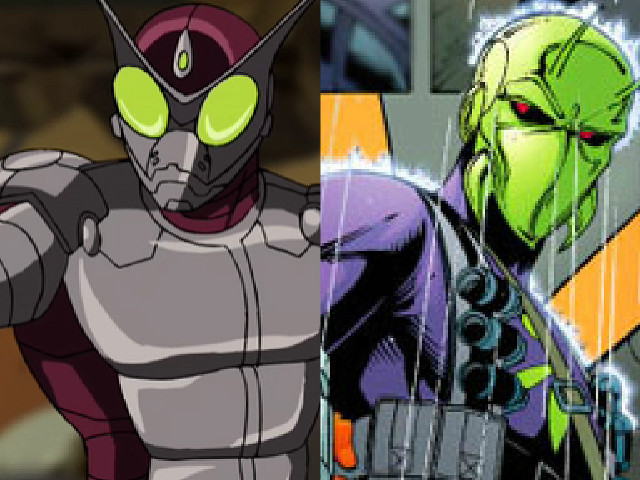 Glowing green eyed armor heroes free wallpaper for desktop - medium preview image