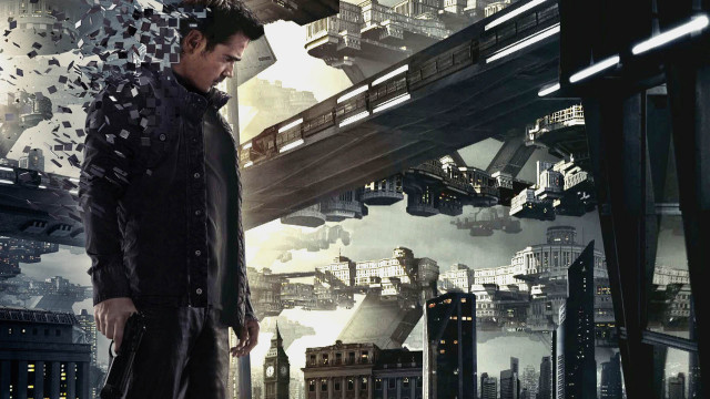 Man city skyline bird flying free wallpaper for desktop - medium preview image