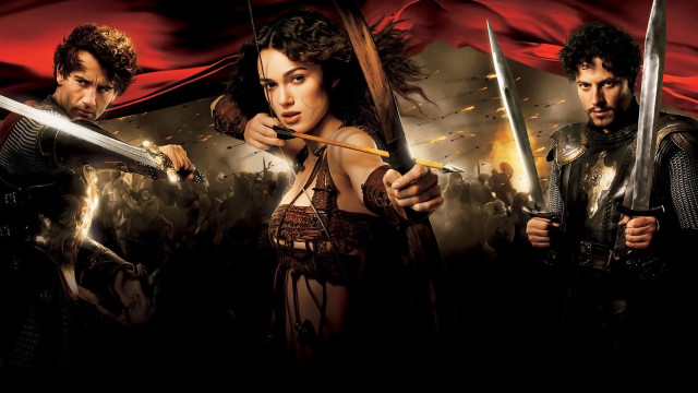 Group people swords red flag free wallpaper for desktop - medium preview image