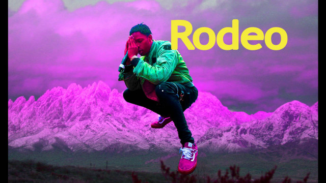 Man jumping skateboard purple background free wallpaper for desktop - medium preview image