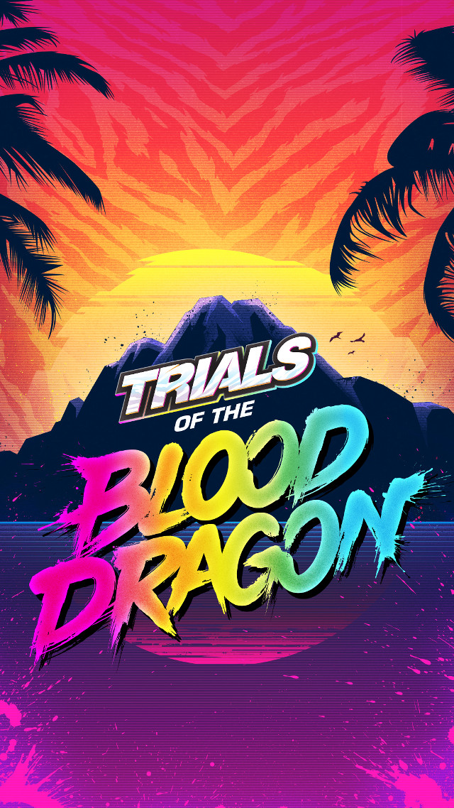 Sunset mountain festival poster trails free wallpaper for mobile - medium preview image