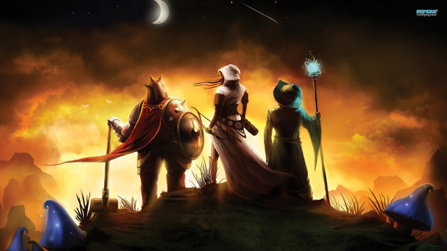 People hill horse costume cat free wallpaper for desktop - medium preview image