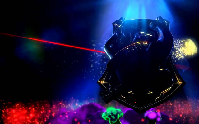 Cartoon character stage lights laser free wallpaper for desktop - medium preview image