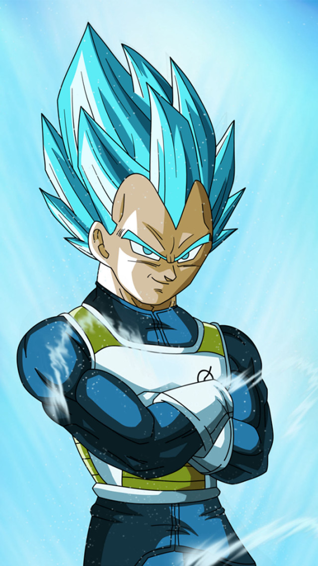 Cartoon character blue hair white #2 free wallpaper for mobile - medium preview image