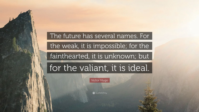 Quote future weak fainthearted unknown free wallpaper for desktop - medium preview image