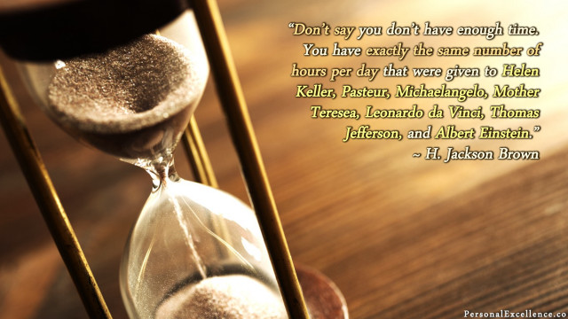 Hourglass sand time passing quote free wallpaper for desktop - medium preview image