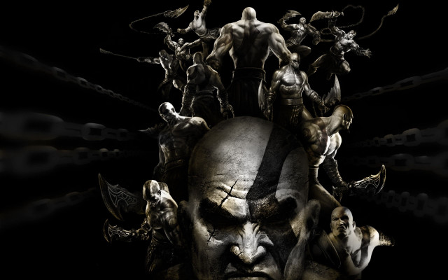 Creepy man demonic creatures chains free wallpaper for desktop - medium preview image