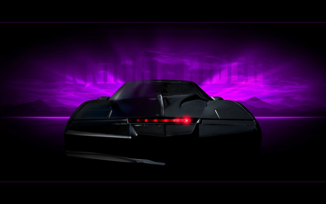 Car purple background red taillight free wallpaper for desktop - medium preview image