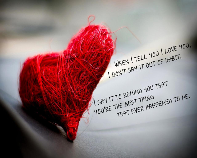 Red heart poem table string #7 free wallpaper for desktop - medium preview image