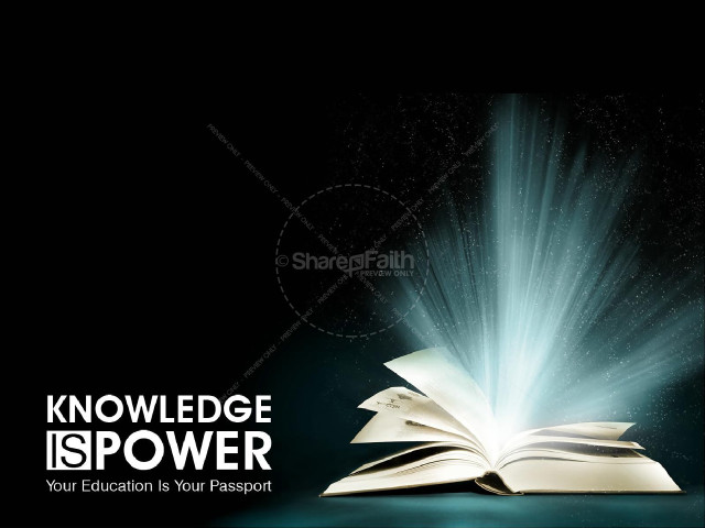 Book light knowledge power night free wallpaper for desktop - medium preview image