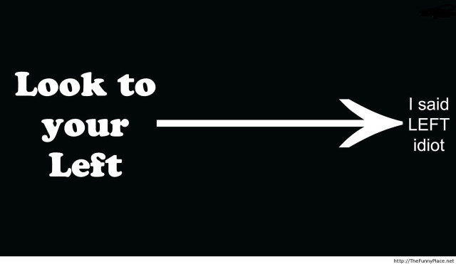 Black white arrow left right free wallpaper for desktop - medium preview image