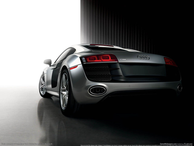 Silver sports car dark room #10 free wallpaper for desktop - medium preview image