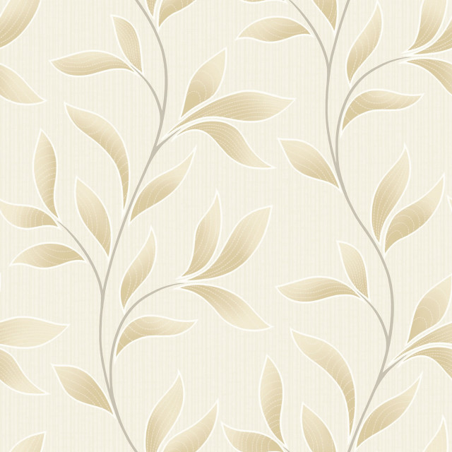 Beige white wallpaper leaves background free wallpaper for tablet - medium preview image
