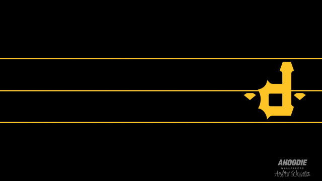 Black yellow background stripes pattern free wallpaper for desktop - medium preview image