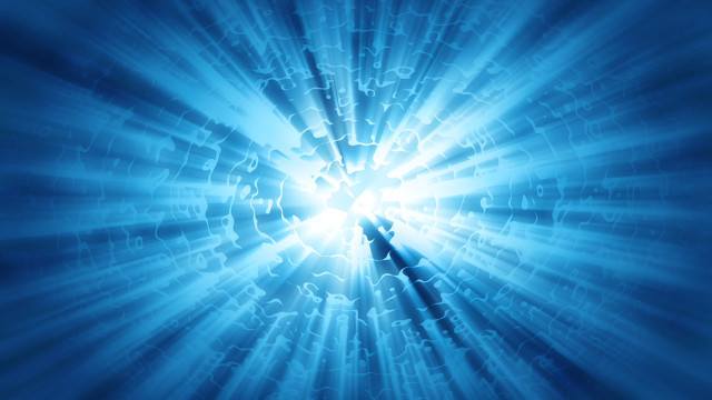 Blue light background white middle free wallpaper for desktop - medium preview image