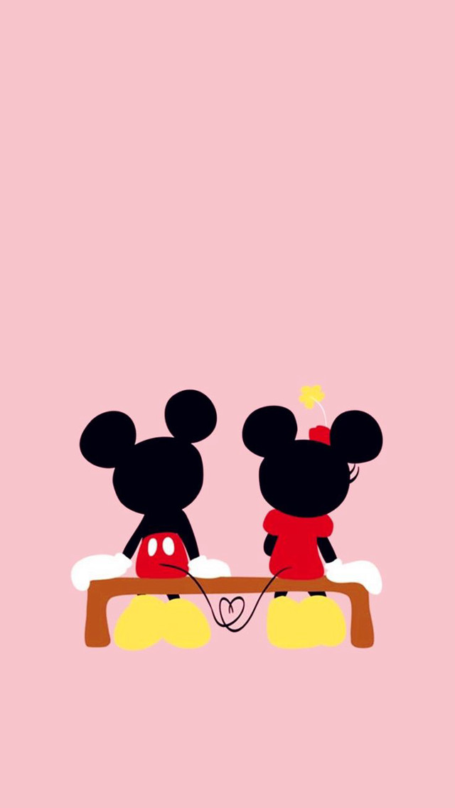 Mickey minnie mouses table star free wallpaper for mobile - medium preview image