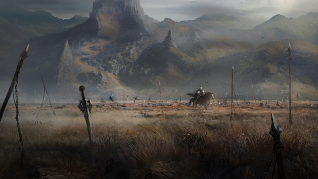 Man on horse holding weapon free wallpaper for desktop - medium preview image