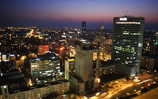 Tokyo night cityscape lights ferriswheel free wallpaper for desktop - medium preview image
