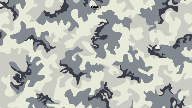 Camouflage pattern omo black white free wallpaper for desktop - medium preview image