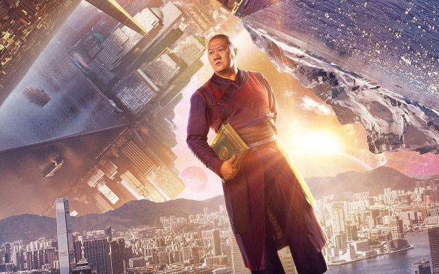 Afrofuturism cityscape sunset tokyo ruins free wallpaper for desktop - medium preview image