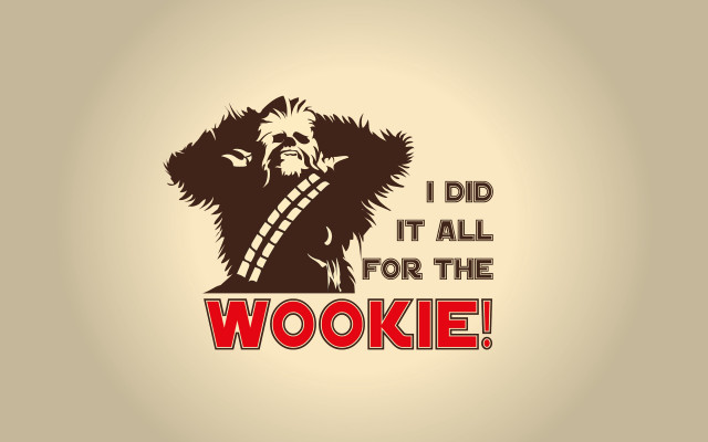 Wookie movie logo design #2023 free wallpaper for desktop - medium preview image
