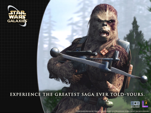 Star wars character sword bear free wallpaper for desktop - medium preview image