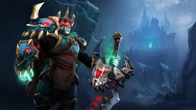 Man dark cave sword demon free wallpaper for desktop - medium preview image