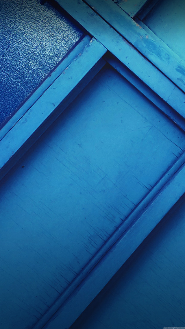 Blue wall cross abstract sculpture free wallpaper for mobile - medium preview image