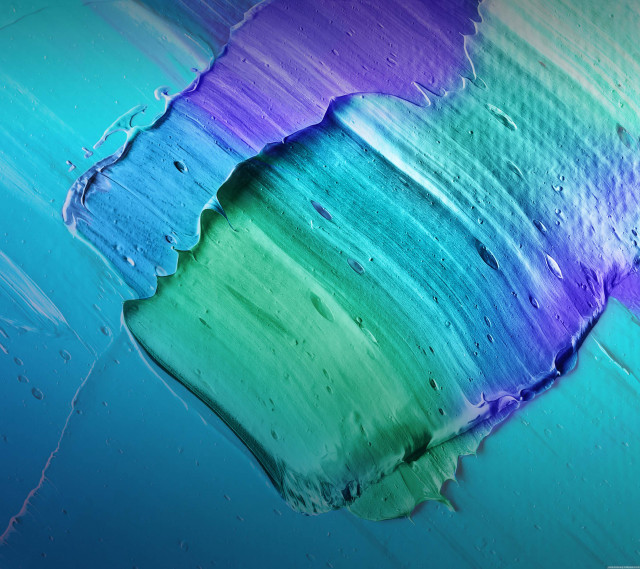 Colorful substance water surface blue free wallpaper for tablet - medium preview image