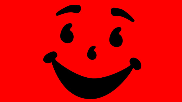 Black red smiley water drops free wallpaper for desktop - medium preview image