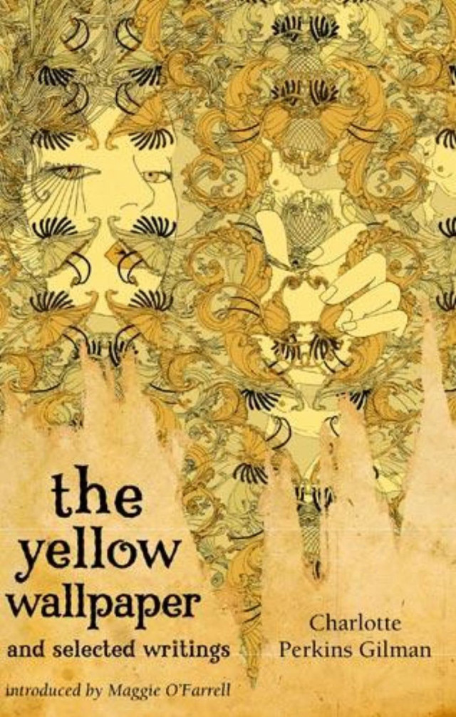Yellow wallpaper selected writings book free wallpaper for mobile - medium preview image