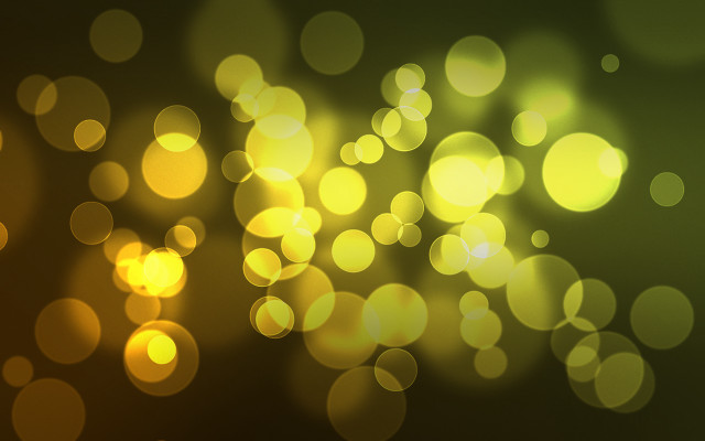 Blurry yellow green background circles free wallpaper for desktop - medium preview image