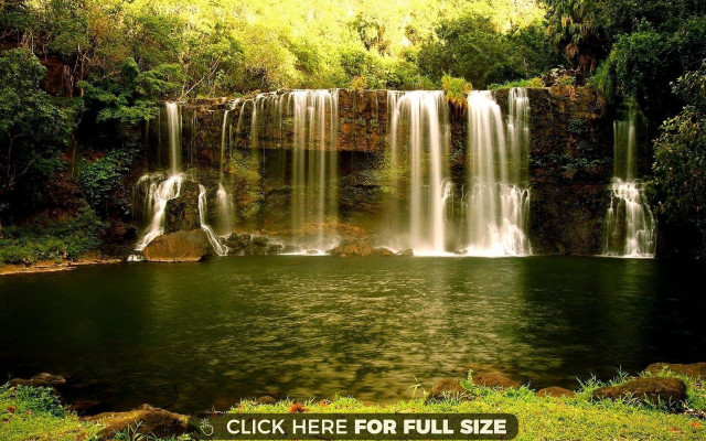 Waterfall click here full size free wallpaper for desktop - medium preview image