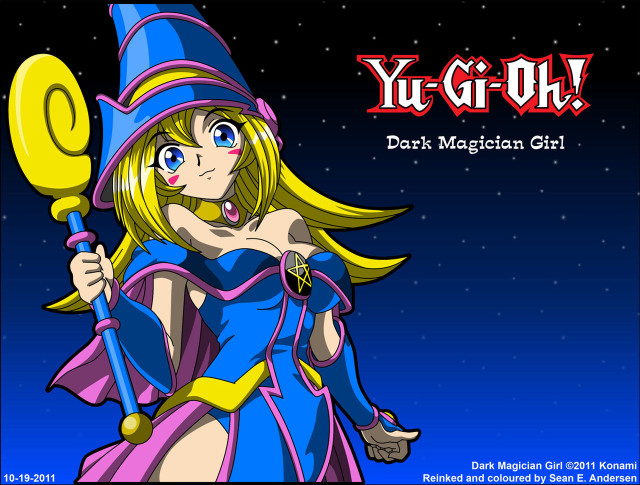 Dark magician girl altermodern fireworks free wallpaper for desktop - medium preview image