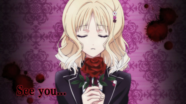 Girl holding rose caption see free wallpaper for desktop - medium preview image