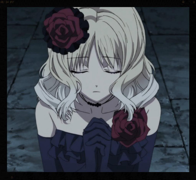 Woman long hair flower sitting free wallpaper for tablet - medium preview image