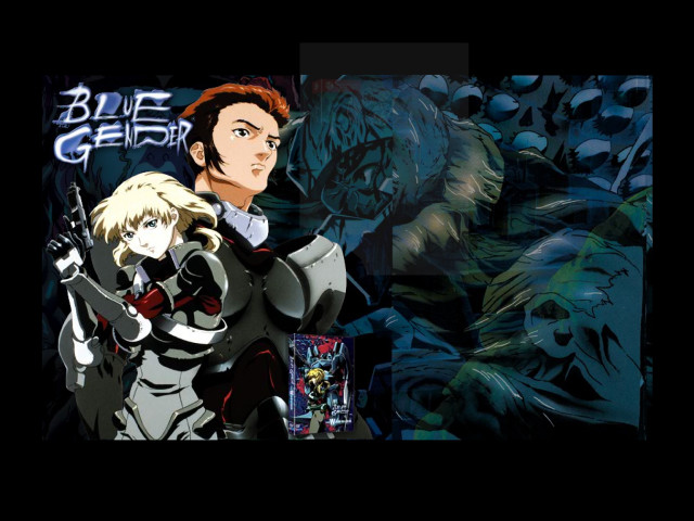 Anime couple monsters demon background free wallpaper for desktop - medium preview image